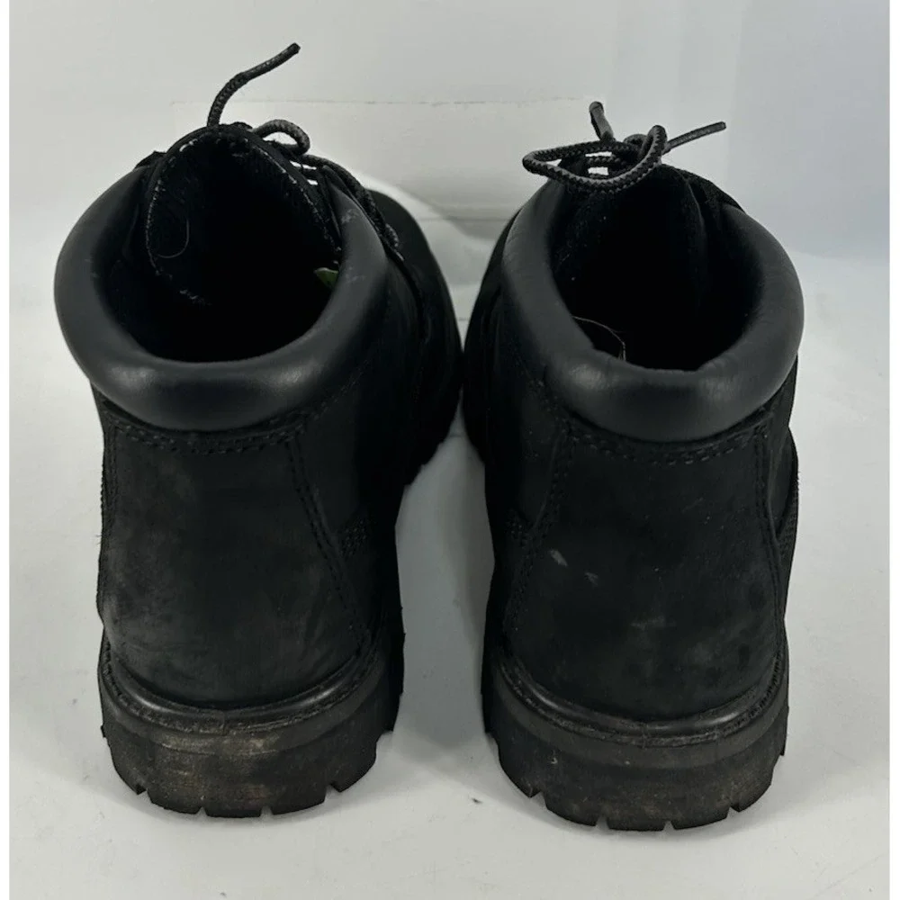 Timberland Nellie Waterproof Chukka Boots Black Nubuck Women's Size 6.5M‎
